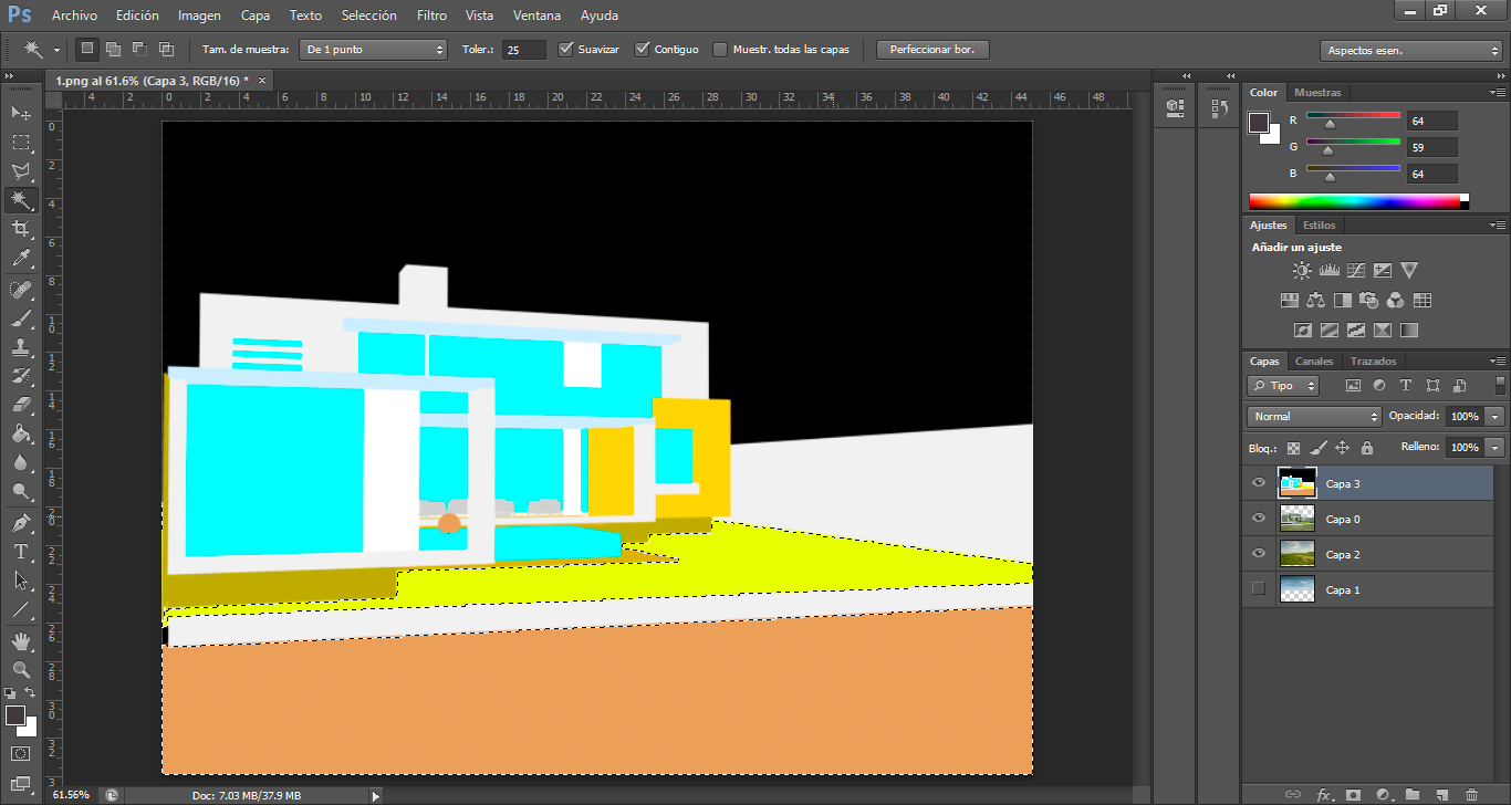 Architecture Rendering Photoshop Tutorial – Post Production
