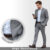 Cutout Person Archviz PNG for Architectural Rendering Business Man in Suit Walking Looking Phone