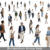 Architectural visualization graphic library for architects with PNG cutouts of human persons people