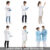 cutout people PNG physio doctor man woman hospital staff laboratory clinic white coat