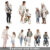 cutout people PNG Family life father grandma child daughter mother