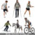cutout people PNG horse riding road bike cycling bike hiking soccer tennis