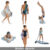 cutout people PNG woman man swimming swim suite training SUP water sport