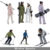 cutout people PNG winter sport skiing snowboard cross-country skiing après-ski