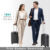 Free Download PNG Cutout People Travel Suitcase Wheels Airport Station Luggage Business Trip